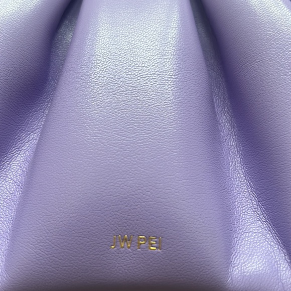 JW Pei Gabbi Ruched Hobo Handbag - Purple - Picture 2 of 2